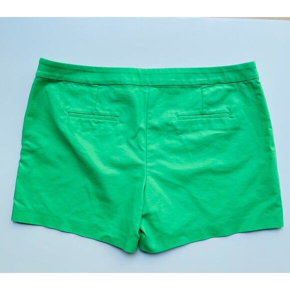 Lilly Pulitzer Alessi Stretch Short Cabana Green Side Zip 4.5" Inseam Size 16 - Picture 5 of 8